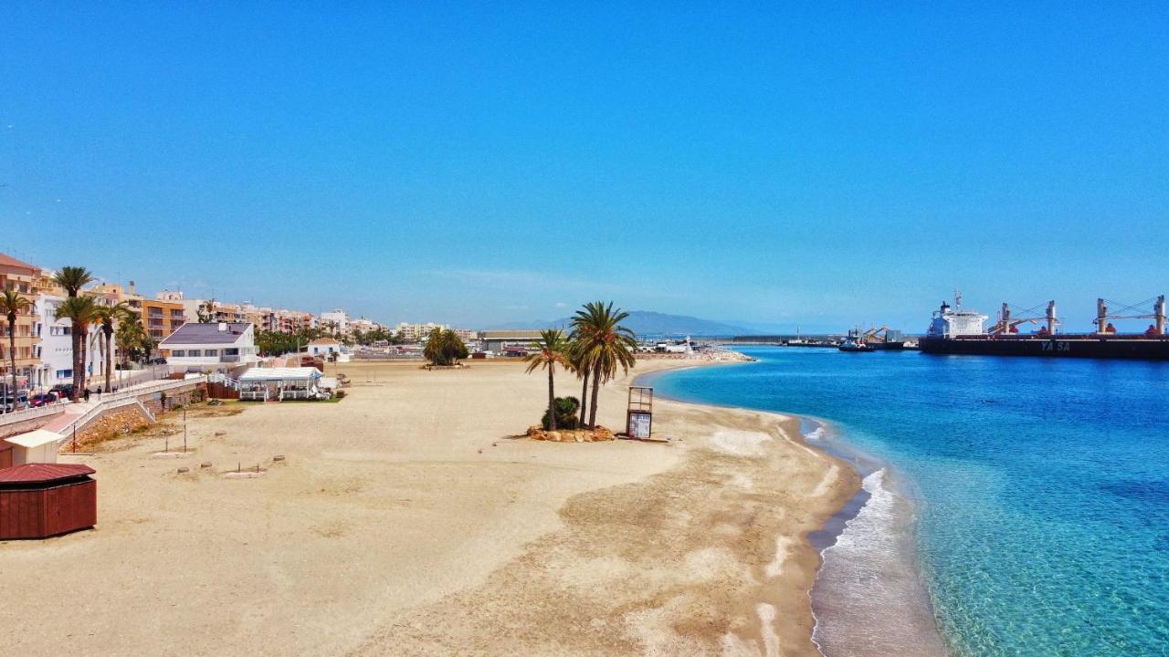 Apartamento Atico Pinar de Garrucha con vistas al mar-Gran Terraza Exterior foto