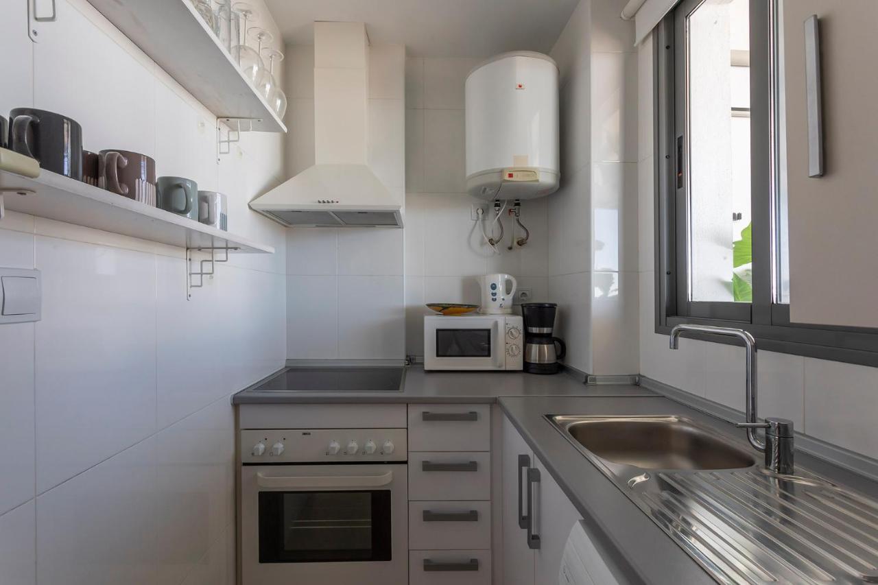 Apartamento Atico Pinar de Garrucha con vistas al mar-Gran Terraza Exterior foto