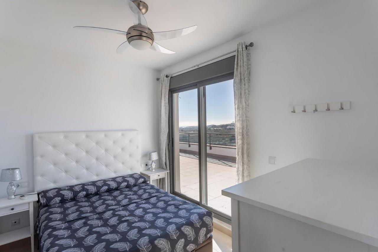 Apartamento Atico Pinar de Garrucha con vistas al mar-Gran Terraza Exterior foto