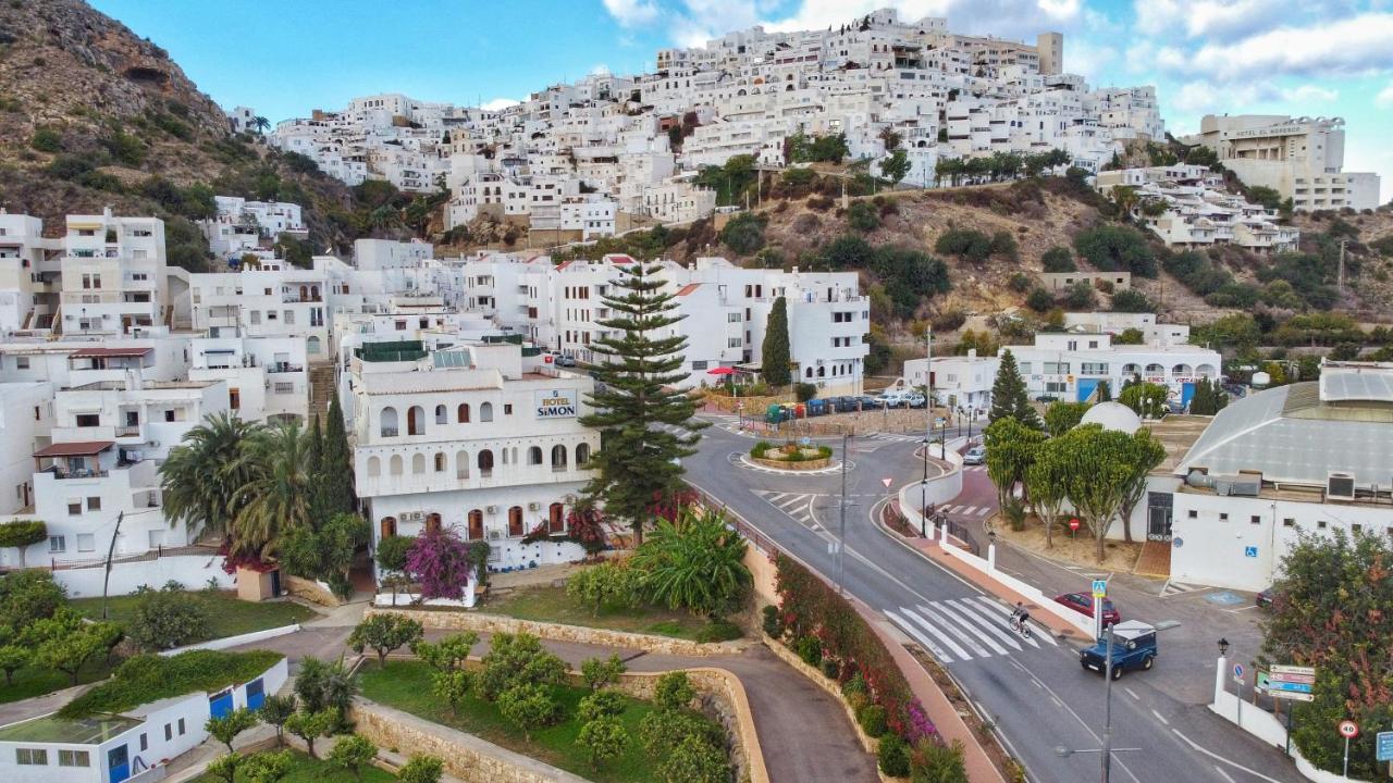 Apartamento Atico Pinar de Garrucha con vistas al mar-Gran Terraza Exterior foto