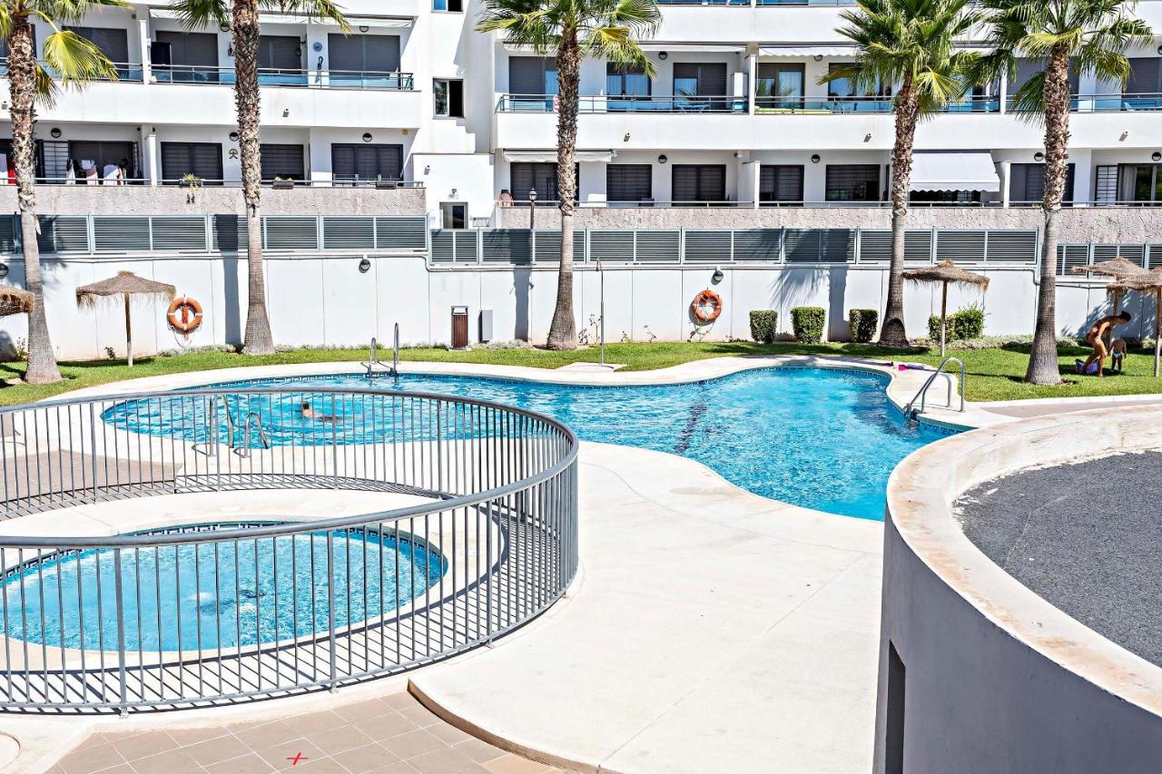 Apartamento Atico Pinar de Garrucha con vistas al mar-Gran Terraza Exterior foto